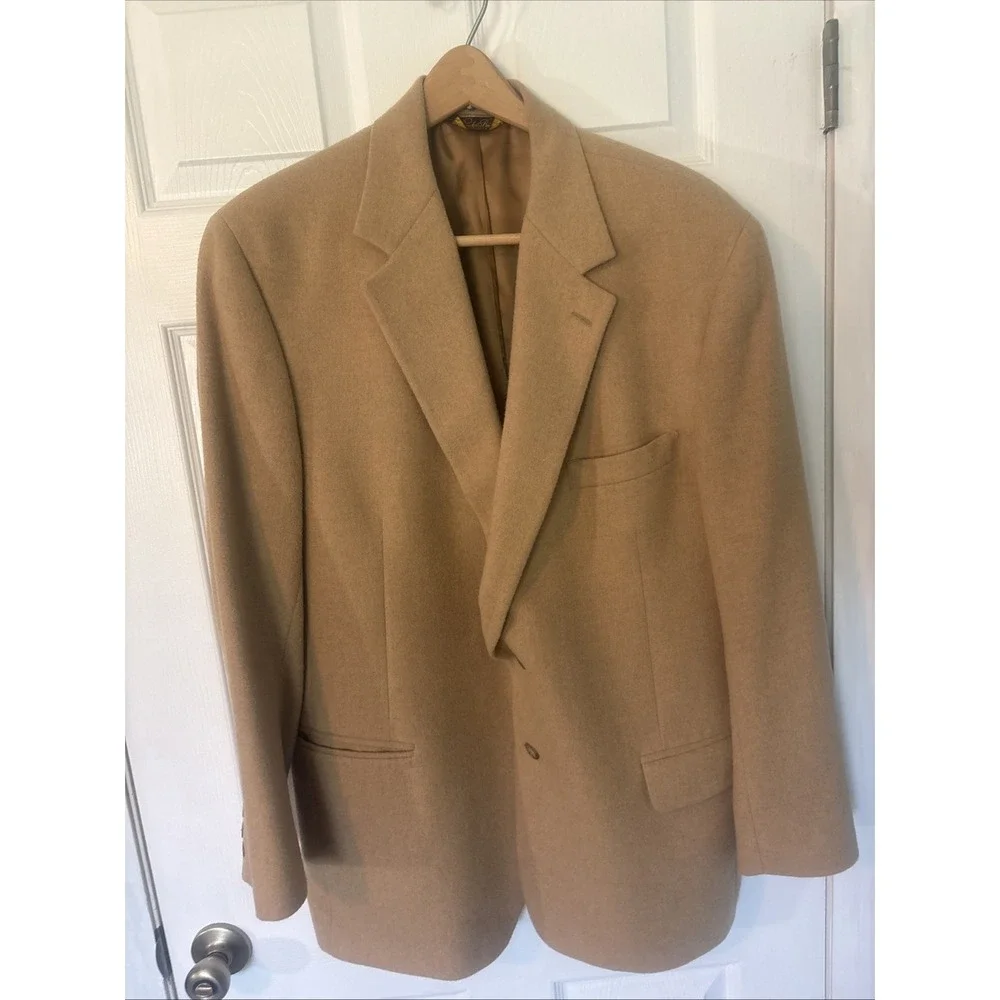 Brooks Brothers Camel Brown Wool Sport Coat Blazer